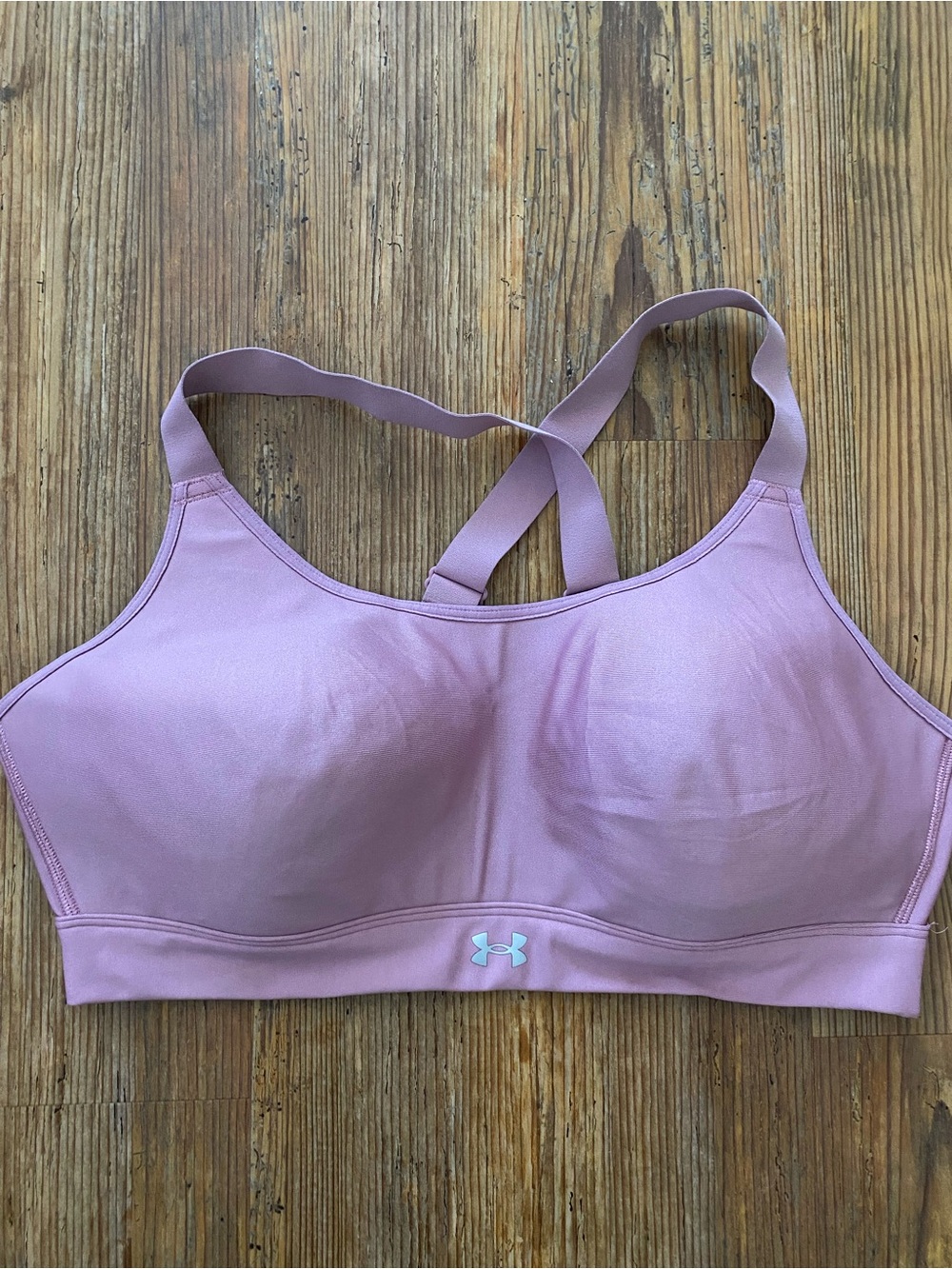 Under Armour Mauve Pink Crossback Sports Bra